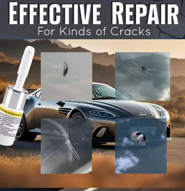 Kit de réparation de fissures pour vitres