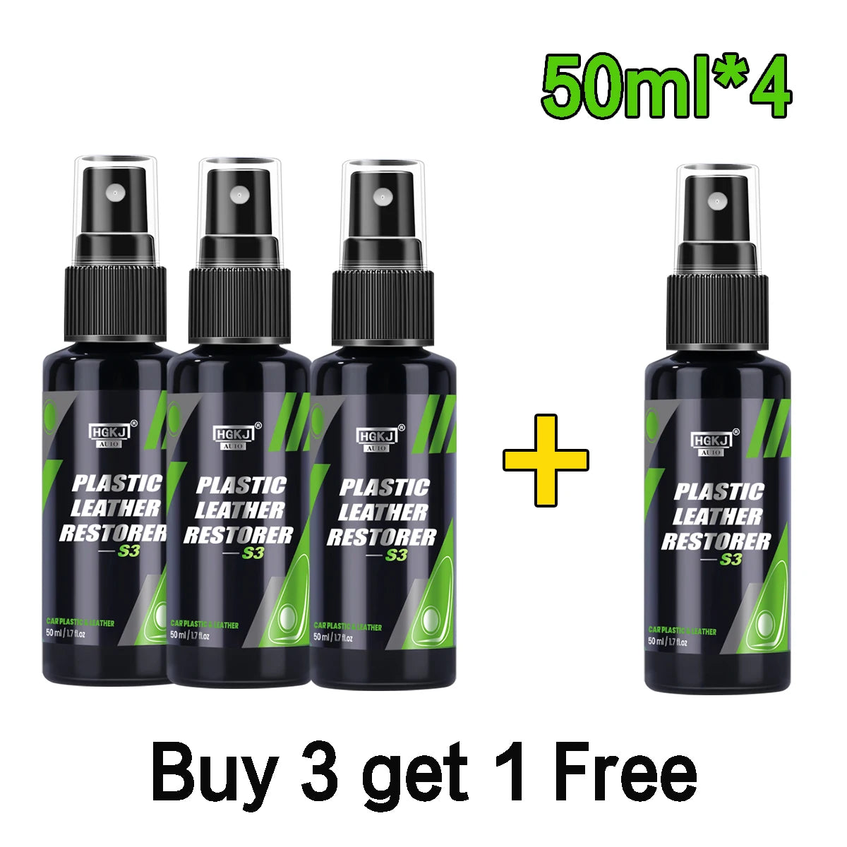 Spray de nettoyage du plastique