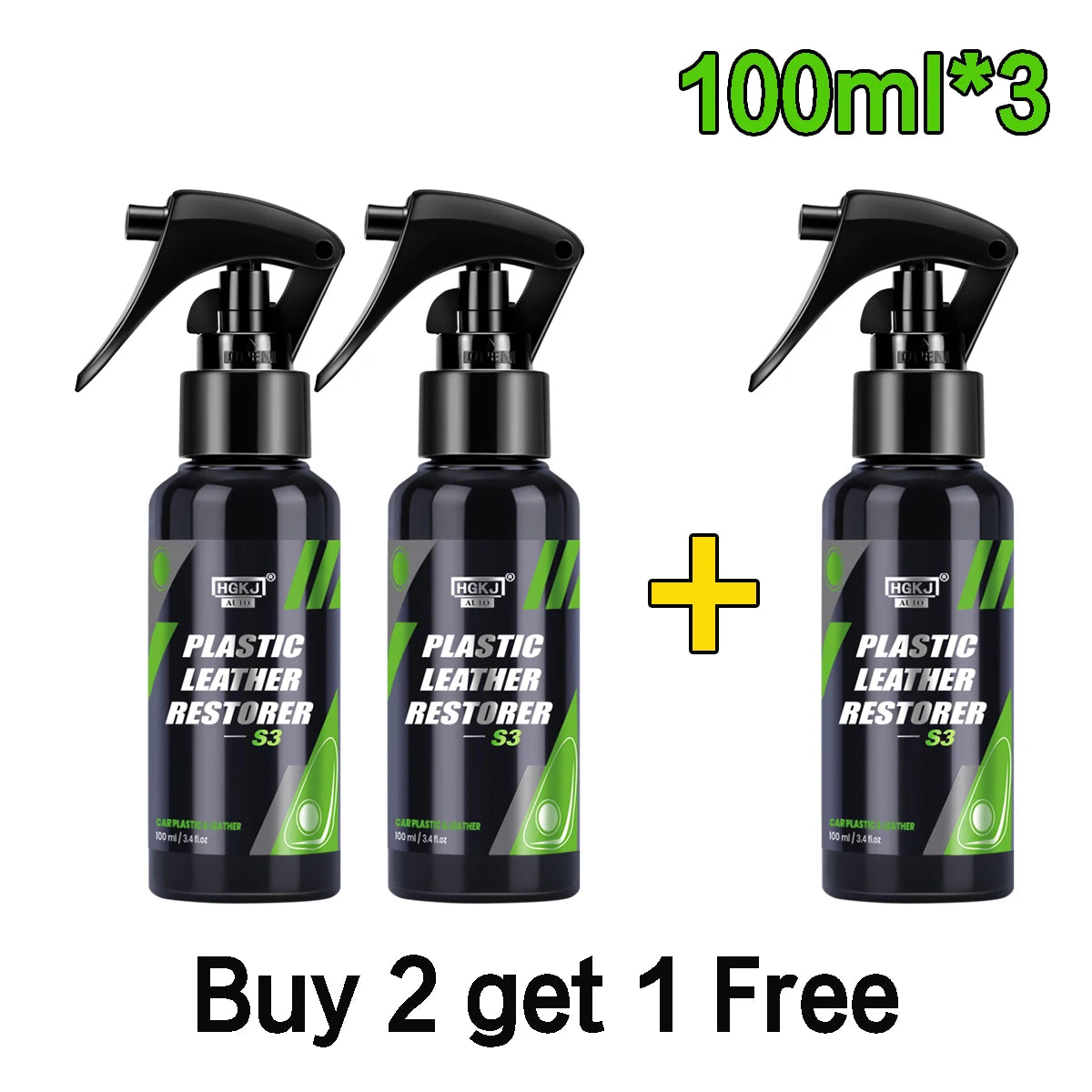 Spray de nettoyage du plastique