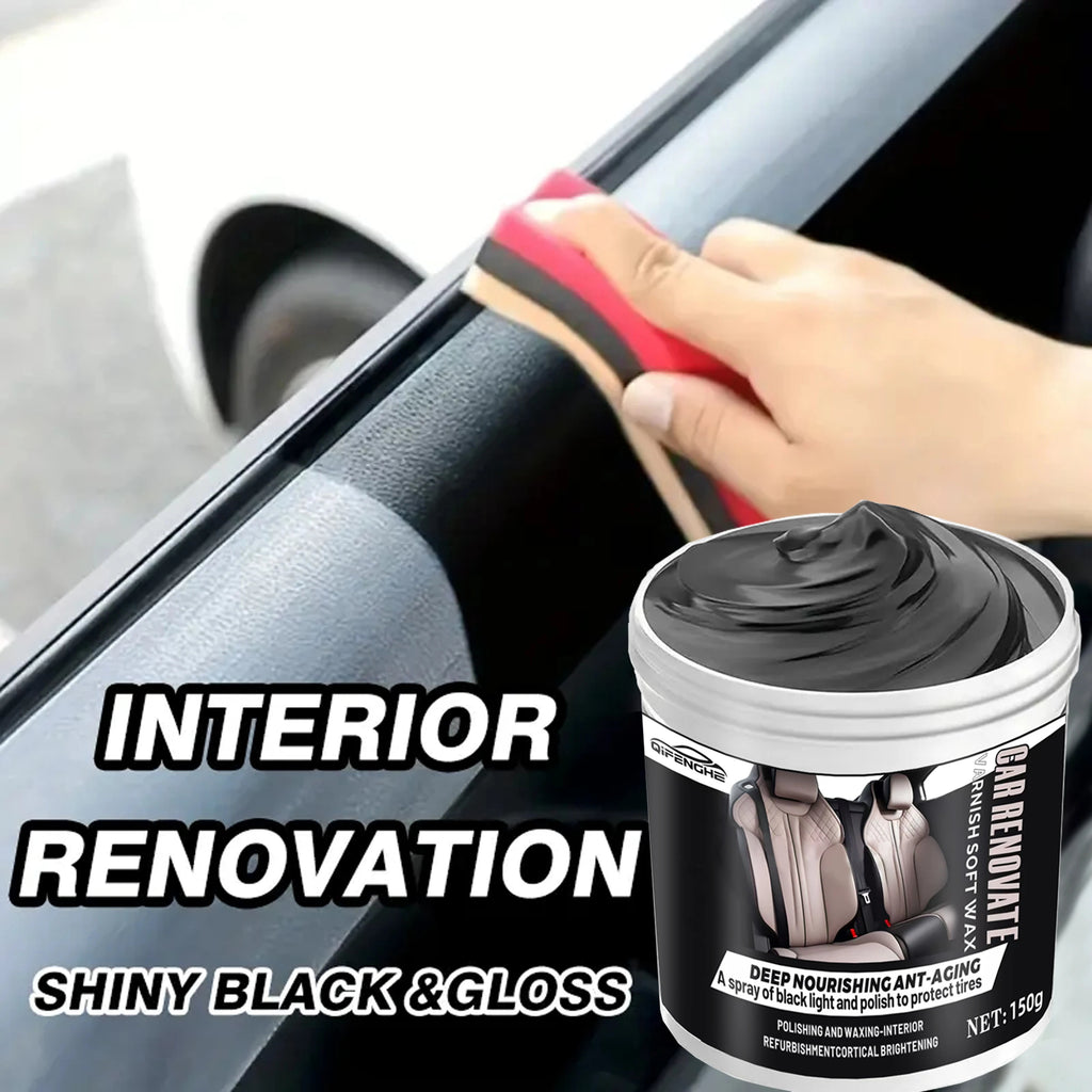 Nettoyant et vernis pour intérieur de voiture