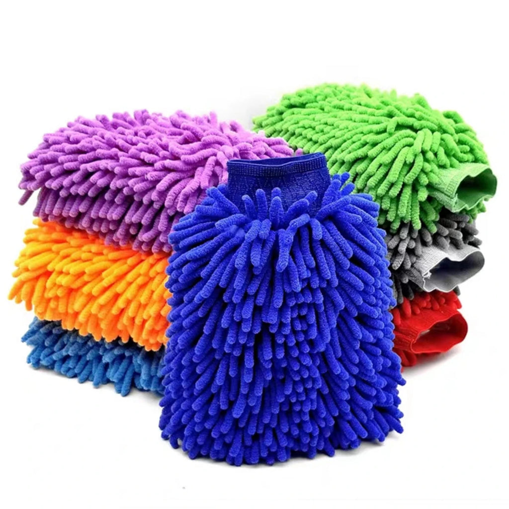 Gants microfibre nettoyants