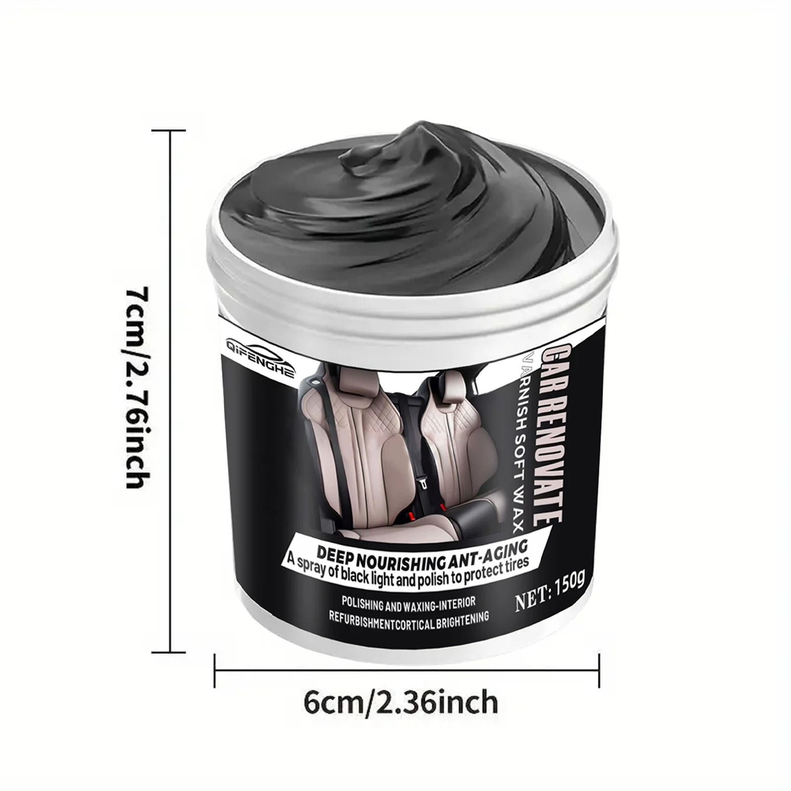 Nettoyant et vernis pour intérieur de voiture