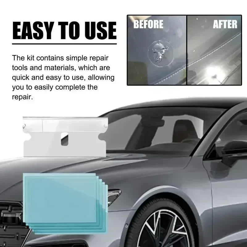 Kit de réparation de fissures pour vitres