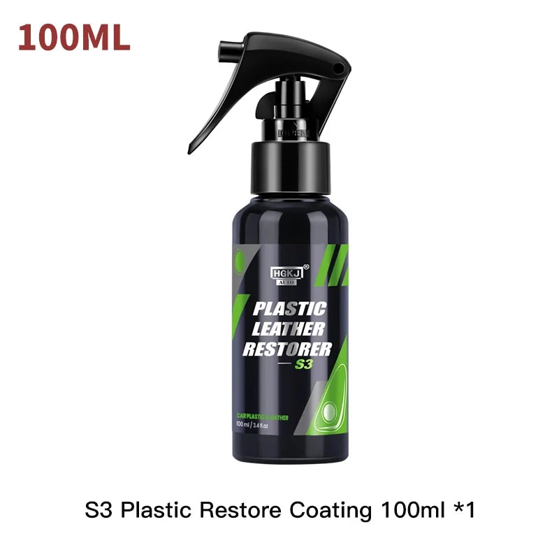 Spray de nettoyage du plastique